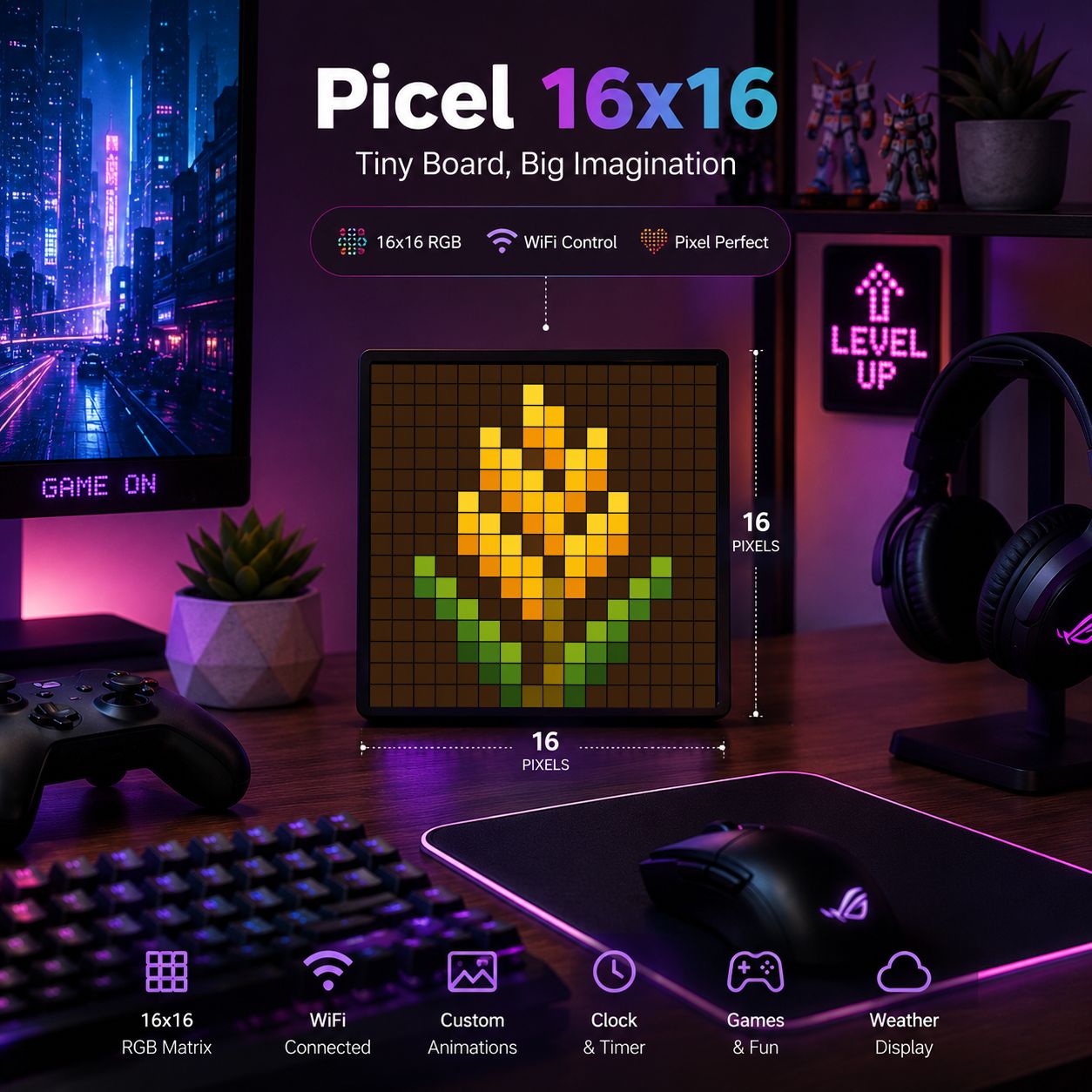 Picel LED matrix product